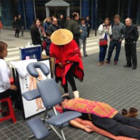 CCOT Visual Theatre Company, Teatre, Espectacle, Fira de Teatre al carrer, Fira de Tàrrega, Assaig obert, Tàrrega, Urgell, Surtdecasa Ponent, agost, 2016
