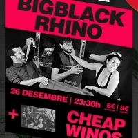 Concert 'Cheap Winos + Bigblack Rhino' Concert 'Cheap Winos + Bigblack Rhino'