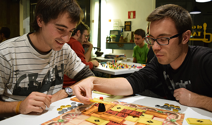 Nits de Joc al Cafè Taller de Manresa Jugadors a les Nits de Joc al Cafè Taller de Manresa