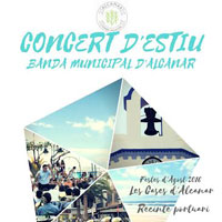 Concert d'estiu de la Banda Municipal d'Alcanar - 2016