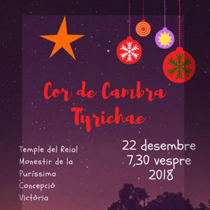 Concert de Nadal - Cor de Cambra Tyrichae 2018