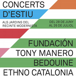 Concerts d'Estiu al Recinte Modernista - Barcelona 2018