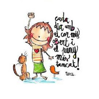 Cada dia amb el cor més obert i el puny més tancat!