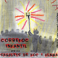 Correfoc infantil 'Foc i Flama' - Horta de Sant Joan 2016 