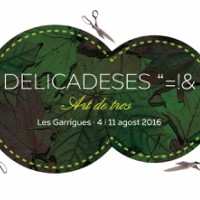 Delicadeses, art de tros, art, cultura, alternatiu, efímer, experiències, Les Garrigues, poesia, escultura, tipografia, música, concert, aire lliure, paisatge, territori, Surtdecasa Ponent