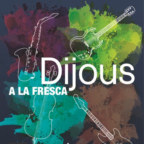 Fragment del cartell del cicle de concerts 'Dijous a la Fresca'