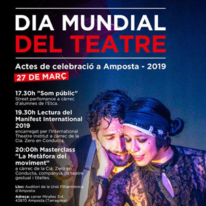 Dia Mundial del Teatre - EtcA 2019 Dia Mundial del Teatre - EtcA 2019