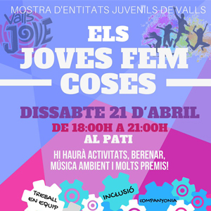 Mostra d'Entitats Els joves fem coses Mostra d'Entitats Els joves fem coses