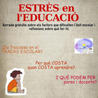 Xerrada 'Estrès en l'educació' Xerrada 'Estrès en l'educació'