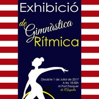 Exhibició de Gimnàstica Rítmica - L'Ampolla 2017