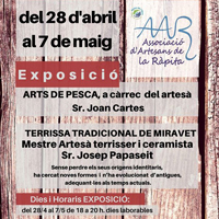 Exposició 'Arts de Pesca i terrissa' - AAR 2017 Exposició 'Arts de Pesca i terrissa' - AAR 2017
