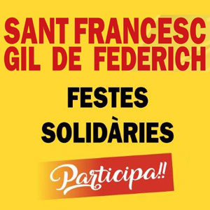 Festes solidàries de Sant Francesc Gil de Federich - Tortosa 2019 Festes solidàries de Sant Francesc Gil de Federich - Tortosa 2019