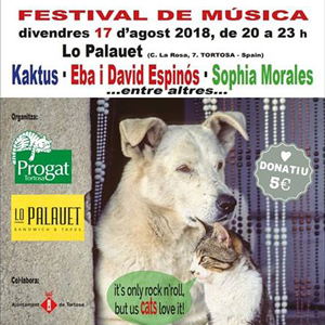 Festival de música pels animals de companyia abandonats - Tortosa 2018 Festival de música pels animals de companyia abandonats - Tortosa 2018