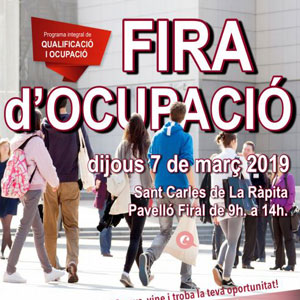 Fira d'Ocupació - La Ràpita 2019 Fira d'Ocupació - La Ràpita 2019