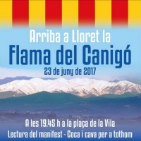 Flama Canigó Lloret