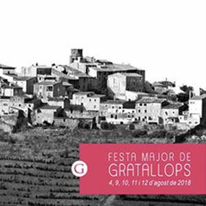 Festa Major de Gratallops, 2018 Festa Major de Gratallops, 2018