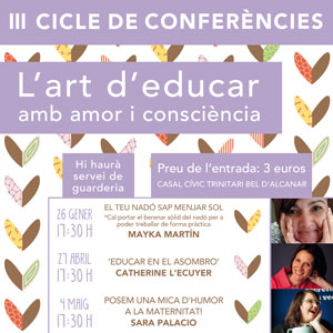 III Cicle de conferències 'L'art d'educar amb amor i consciència' - Alcanar 2019