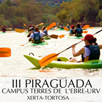 III Piraguada Campus Terres de l'Ebre - URV 2016