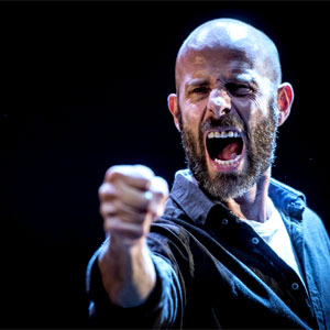 Eduard Farelo interpreta 'Una Ilíada', una versió de lisa Peterson i Denis O'Hare Eduard Farelo interpreta 'Una Ilíada', una versió de lisa Peterson i Denis O'Hare