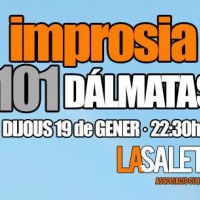 Teatre, Espectacle, La Saleta, Improsia, gener, 2017, Surtdecasa Ponent