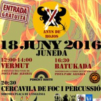 Rojos, diables, Juneda, Lleida, Batukada, Vermut, Cercavila, Música, festes populars, Surtdecasa Ponent