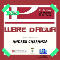 Espectacle 'Llibre d’aigua' amb Andreu Carranza