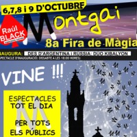 Montgai Màgic, fira màgia al carrer, octubre, Noguera, Montgai, Surtdecasa Ponent, 2016 Montgai Màgic, fira màgia al carrer, octubre, Noguera, Montgai, Surtdecasa Ponent, 2016