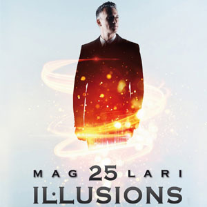 Mag Lari, 25 Il·lusions, espectacle màgia, 2018 Mag Lari, 25 Il·lusions, espectacle màgia, 2018