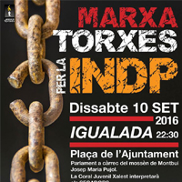 Marxa de torxes Igualada