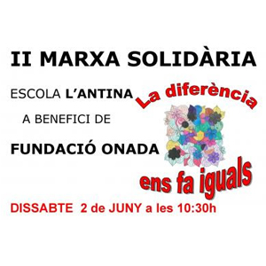 Marxa solidària 'La diferència ens fa iguals' Marxa solidària 'La diferència ens fa iguals'