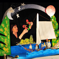 Espectacle infantil 'Meitat tu, meitat jo', de Marduix Teatre