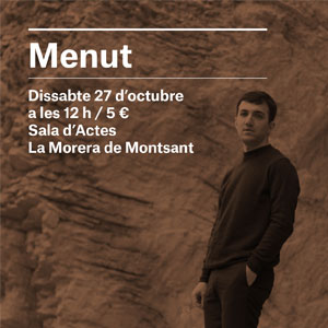 Concert de Menut al Festival Terrer 2018