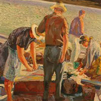 Pintura de Narcís Galià 