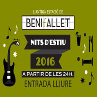 Nits d'estiu a l'Estació de Benifallet 2016