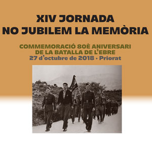 XIV Jornada No Jubilem la Memòria XIV Jornada No Jubilem la Memòria