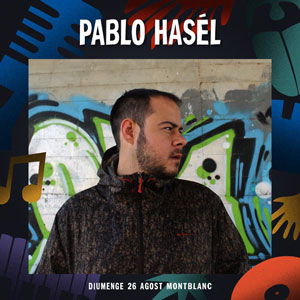 Pablo Hasél, Festival Essències, Montblanc, 2018 Pablo Hasél, Festival Essències, Montblanc, 2018
