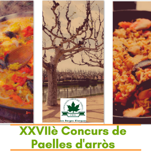 XXVIIè Concurs de Paelles d'arròs