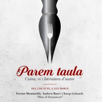 Parem taula, Romeu, Escola Escriptura de Lleida, Ponent, Surtdecasa Ponent Parem taula, Romeu, Escola Escriptura de Lleida, Ponent, Surtdecasa Ponent