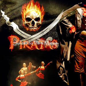 Espectacle 'Piratas Surcando los 4 Mares' de la companyia La fábrica de ilusiones