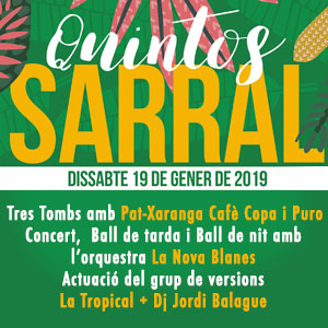 Quintos Sarral, 2019 Quintos Sarral, 2019