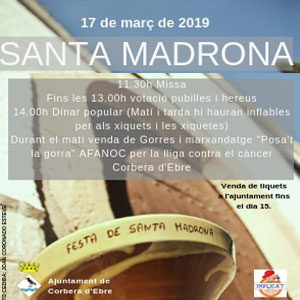 Santa Madrona - Corbera d'Ebre 2019