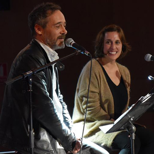 Santi Balmes i Clara Segura
