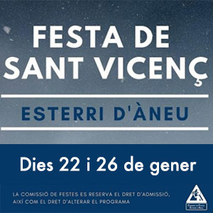 Festa de Sant Vicenç a Esterri d'Àneu, 2019