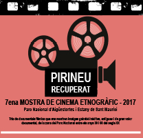Fragment del cartell de la Mostra de Cinema etnogràfic del Parc Nacional Fragment del cartell de la Mostra de Cinema etnogràfic del Parc Nacional