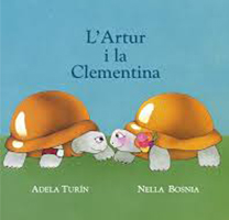 Portada del llibre infantil 'L'Artur i la Clementina' Portada del llibre infantil 'L'Artur i la Clementina'