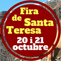 Fragment del cartell de la Fira de Santa Teresa Fragment del cartell de la Fira de Santa Teresa