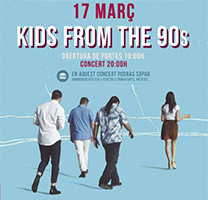 Fragment del cartell del concert