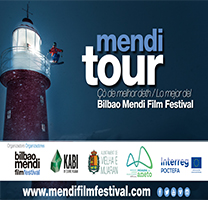 Fragment del cartell del Mendi-Tour Fragment del cartell del Mendi-Tour