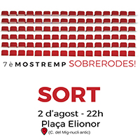 Fragment del cartell del Mostremp SobreRodes Fragment del cartell del Mostremp SobreRodes