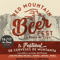 Cartell de la primera edició del Mountain Beer Fest Cartell de la primera edició del Mountain Beer Fest
